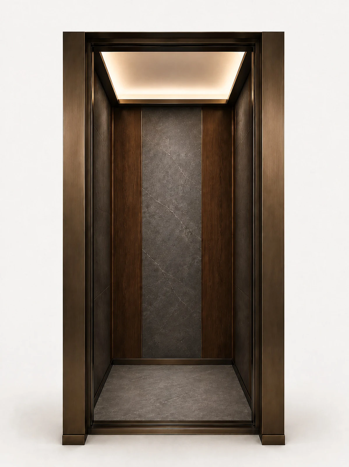 Oakshade lift car interior