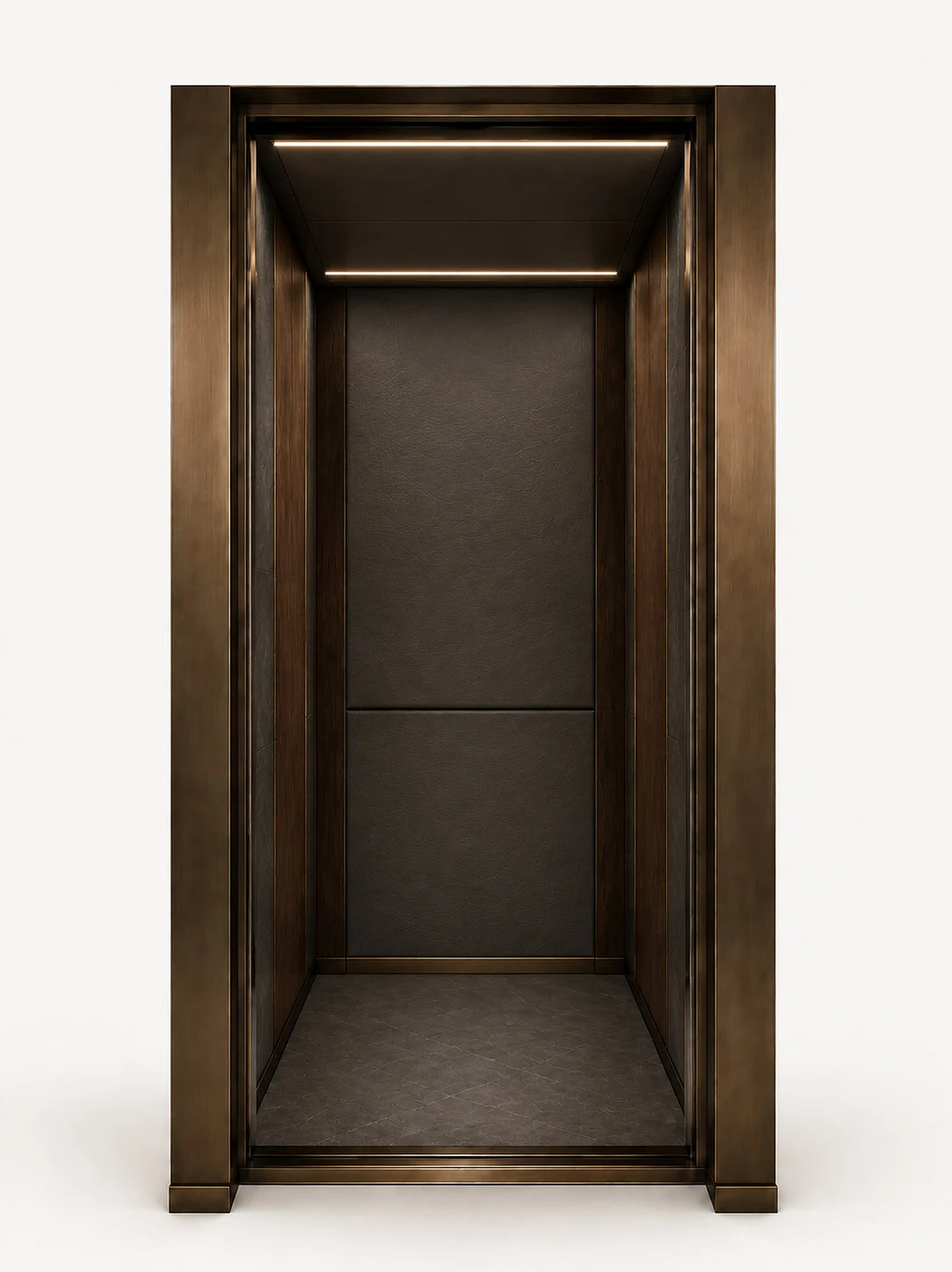Velvet Slate lift car interior