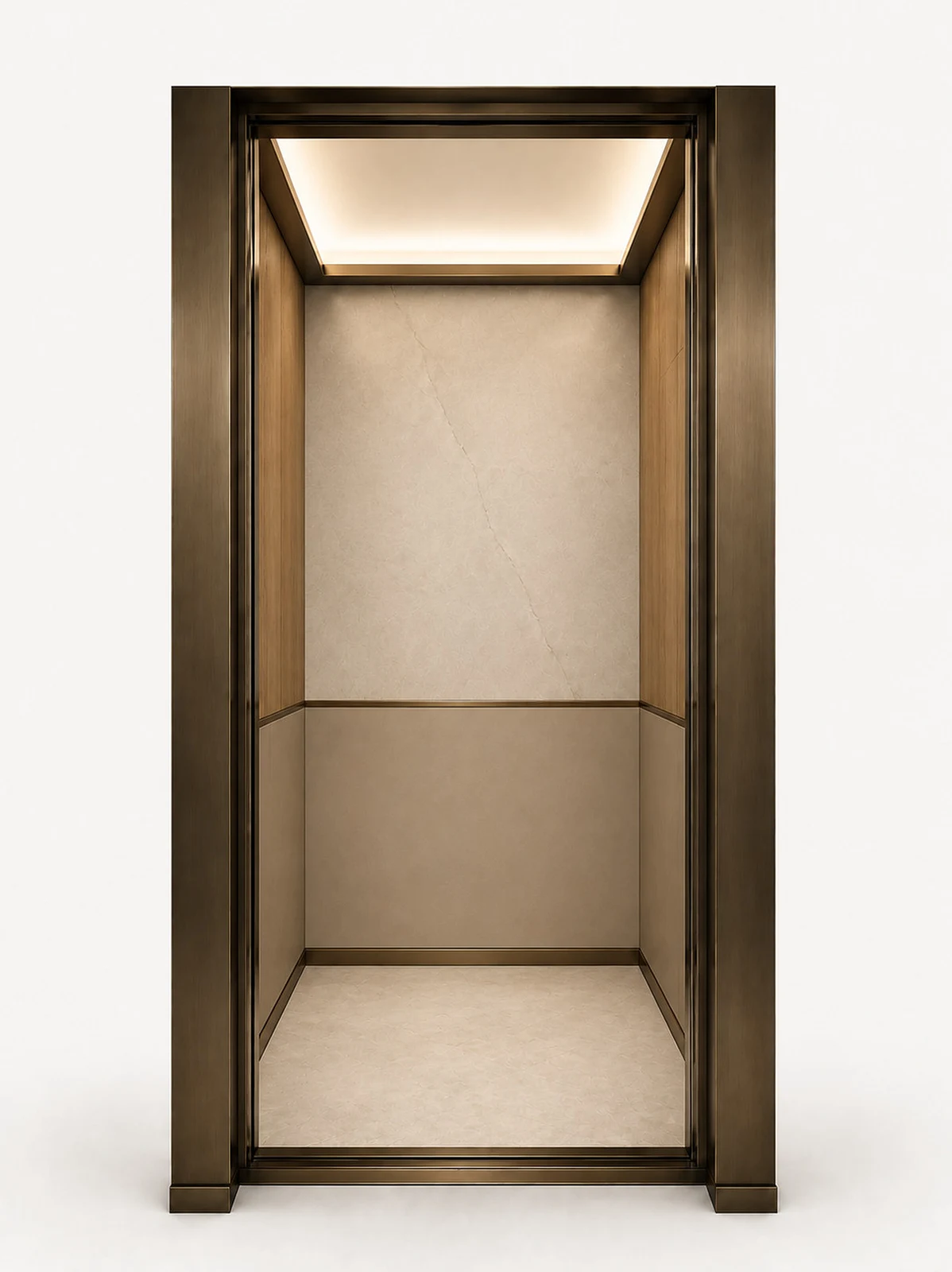 Sandlight lift car interior